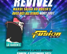Revivez les Mardi Salsa au Queen's en  Aout 1997 sur Fusion